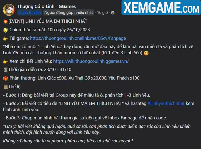 thuong-co-u-linh-ggames-chua-ra-mat-nhung-da-co-dan-su-kien-het-nac-3 Thượng Cổ U Linh còn chưa ra mắt đã chiều game thủ bằng dàn sự kiện hết “nấc” thuong co u linh ggames chua ra mat nhung da co dan su kien het nac 3