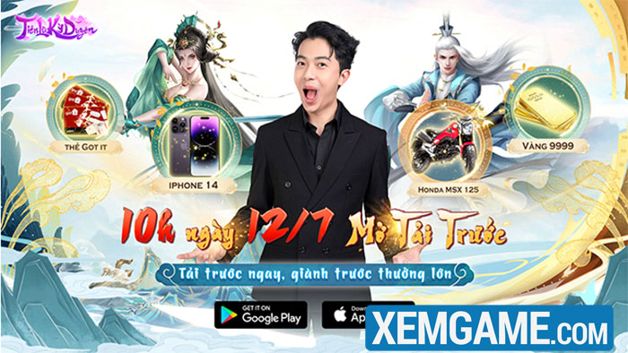 Tiên Lữ Kỳ Duyên đã cho phép game thủ tải trước vào hôm nay 12/07 tien lu ky duyen cho tai truoc hom nay 1