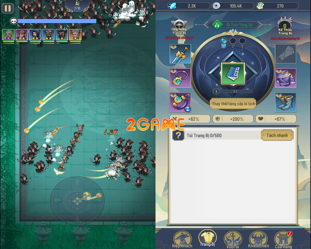 Tiểu Bảo Đừng Chạy – Một trải nghiệm hoàn toàn mới với thể loại roguelike nhàn rỗi mà game thủ sẽ bất ngờ tieu bao dung chay 5