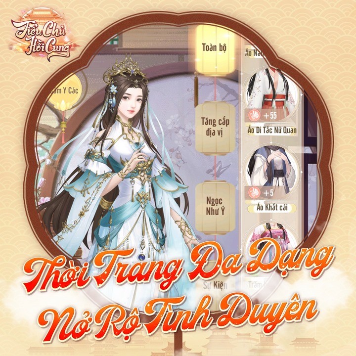 Thử sức với game cung đấu mới: Tiểu Chủ Hồi Cung trong tháng 3 này! Thử sức với game cung đấu mới: Tiểu Chủ Hồi Cung trong tháng 3 này!