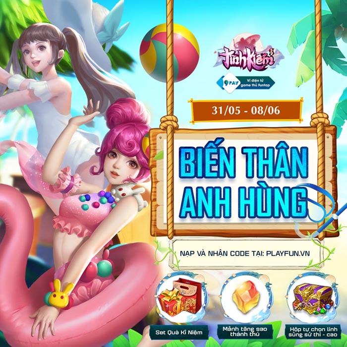 Tình Kiếm 3D phát hiện nhiều game thủ Biến Thân Anh Hùng “cực ảo” như phim bom tấn Hollywood tinh kiem 3d 16 6 1