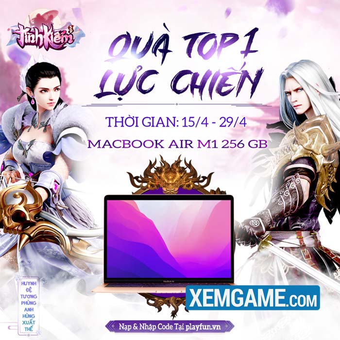 Cơ hội cho những anh hùng tìm lại “ánh hào quang” tại Cụm Tương Phùng mới của Tình Kiếm 3D tinh kiem 3d qua tuong phung dua top 4