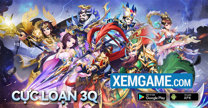 Tướng & trang bị thể hiện lối chơi cực chất của Cực Loạn 3Q tinhnang