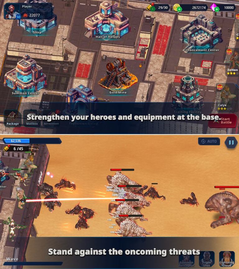 E-Rank Troopers: Game hành động kết hợp với lối chơi thủ thành độc đáo trên nền tảng di động tmohqnp