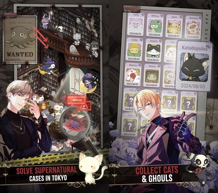 Tokyo Debunker - Game otome cho chị em vừa chơi game vừa ngắm trai đẹp