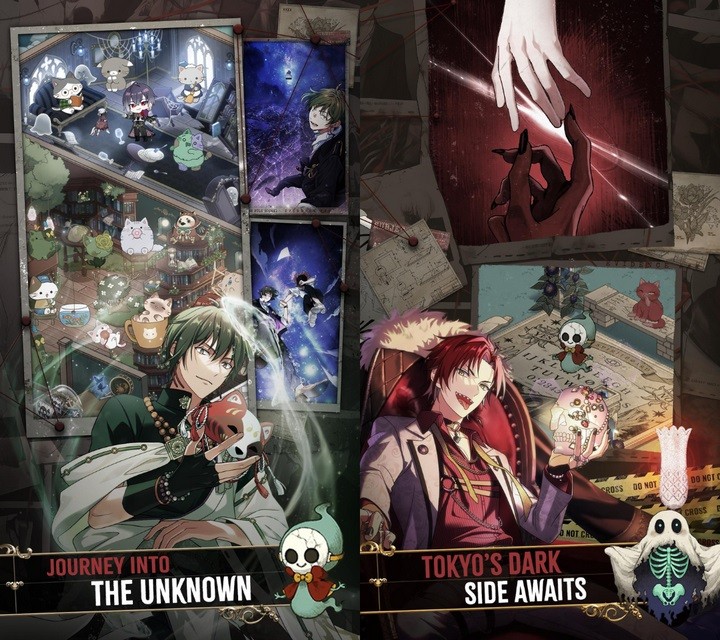 Tokyo Debunker - Game otome cho chị em vừa chơi game vừa ngắm trai đẹp