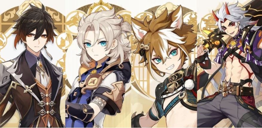 Đội hình Nham với lượng sát thương cực bá trong Genshin Impact