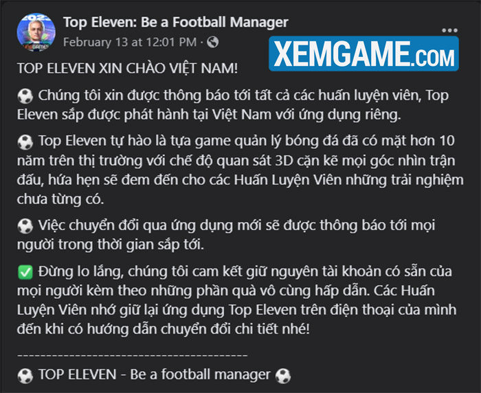top-eleven-phat-hanh-vn-boi-vng-1 Game quản lý bóng đá Top Eleven xác nhận phát hành chính thức ở VN bởi VNG top eleven phat hanh vn boi vng 1