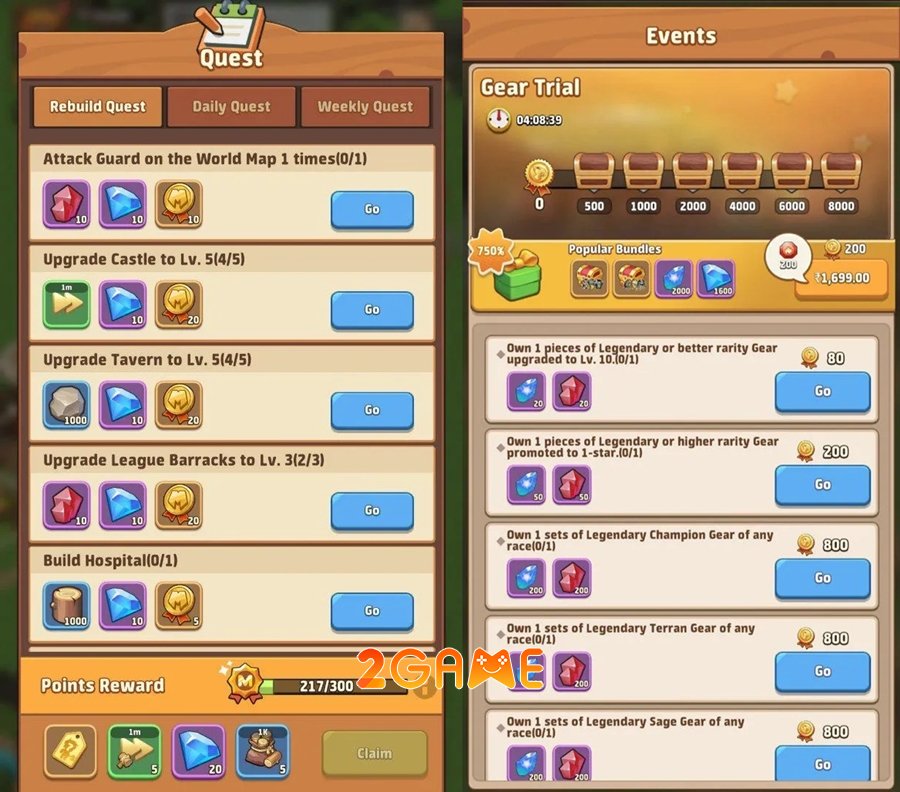 Lối chơi và các tính năng quan trọng trong game phiêu lưu Top Heroes top heroes hinhanh 6