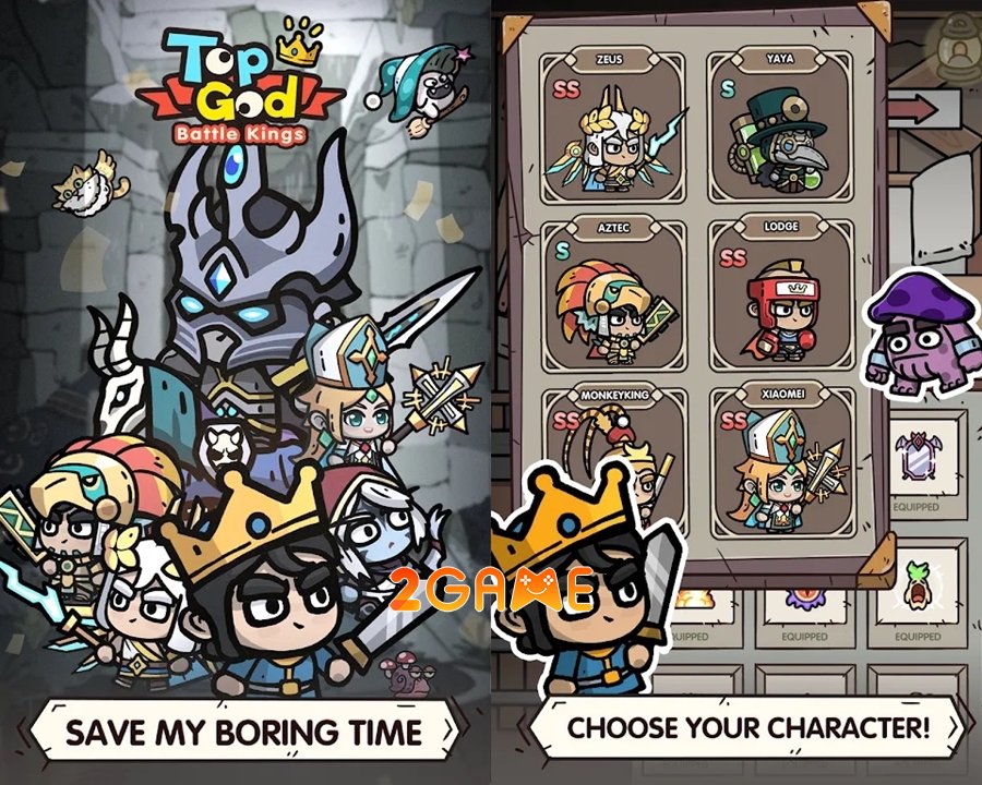 Top God: Battle Kings – Game nhập vai giả tưởng có lối chơi đa dạng topgod 1