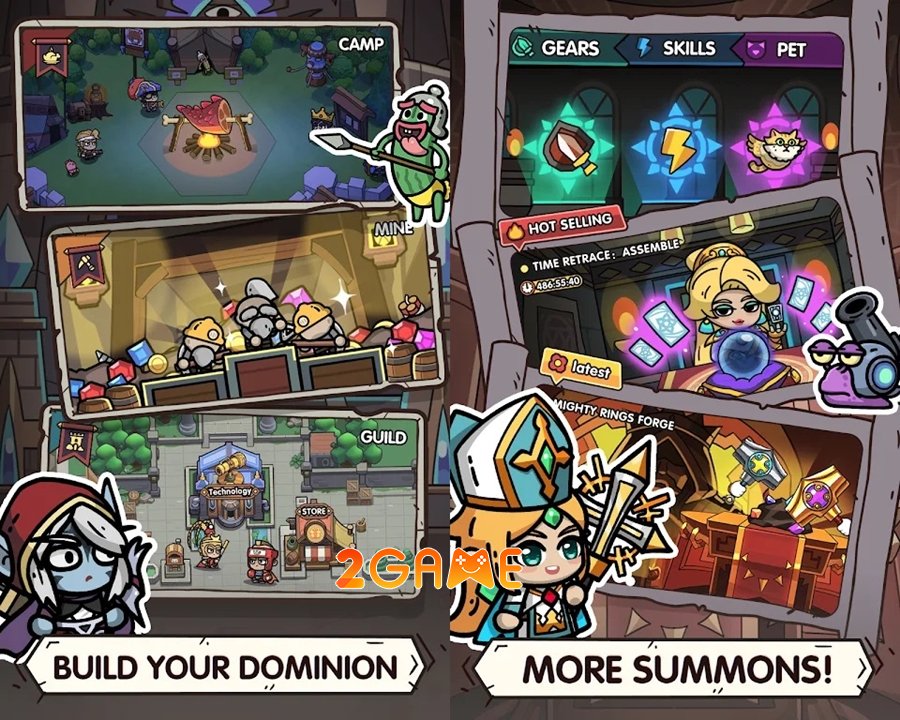 Top God: Battle Kings – Game nhập vai giả tưởng có lối chơi đa dạng topgod 2