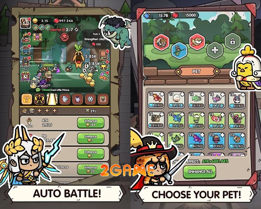 Top God: Battle Kings – Game nhập vai giả tưởng có lối chơi đa dạng topgod 3