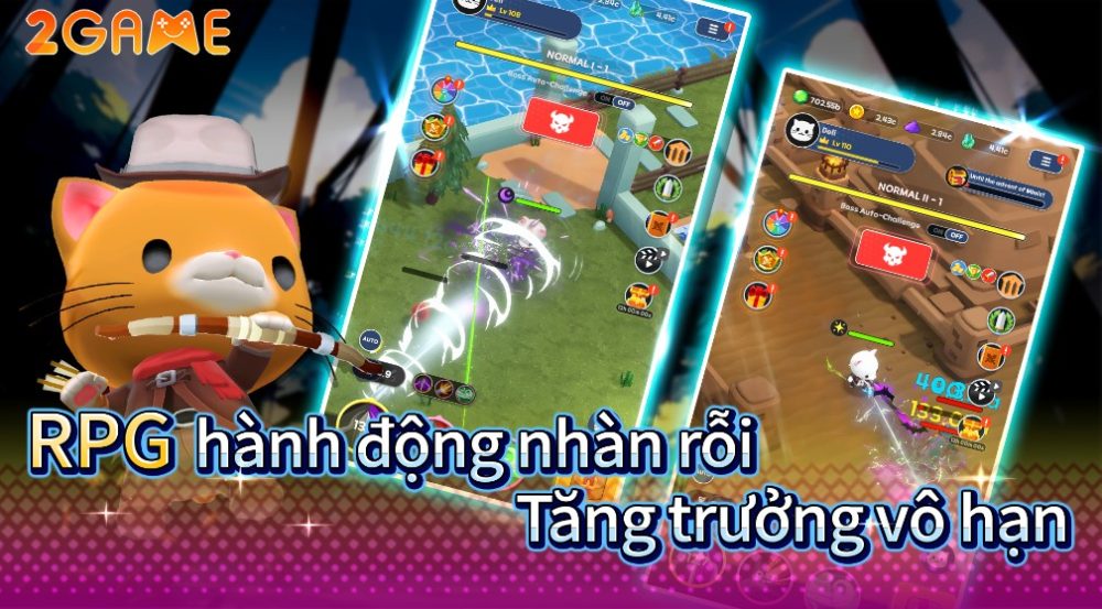 tower-cat-rising-idle-cat-rpg-1 Tower Cat Rising: Idle Cat RPG – Game nhàn rỗi về chú mèo siêu dễ thương tower cat rising idle cat rpg 1