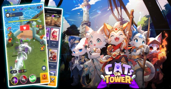 Tower Cat Rising: Idle Cat RPG – Game nhàn rỗi về chú mèo siêu dễ thương tower cat rising idle cat rpg thumbjpg