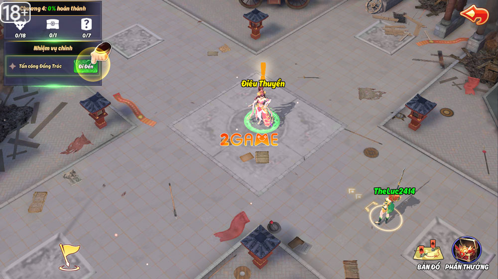 3Q Chiến Chiến Chiến cho game thủ làm chủ cuộc chơi, tha hồ xoay chuyển tình thế trai nghiem 3q chien chien chien 1