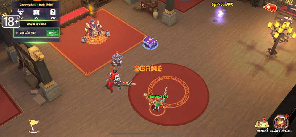 3Q Chiến Chiến Chiến cho game thủ làm chủ cuộc chơi, tha hồ xoay chuyển tình thế trai nghiem 3q chien chien chien 6