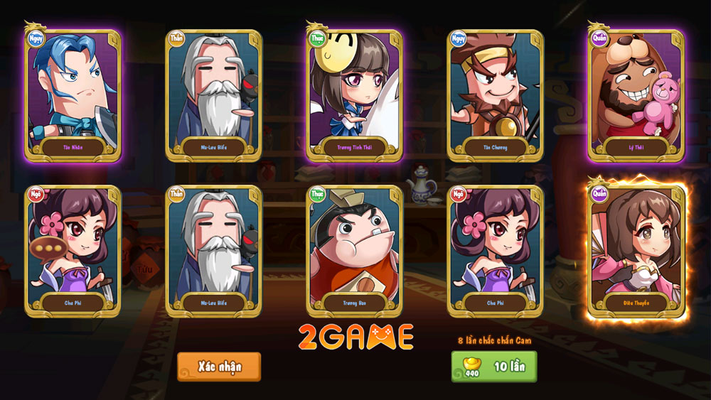 Tạo hình tướng trong game 3Q Tí Nị Tạo hình tướng trong game 3Q Tí Nị