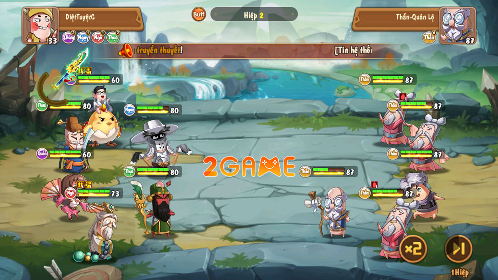 Gameplay thú vị của game chiến thuật 3Q Tí Nị Gameplay thú vị của game chiến thuật 3Q Tí Nị