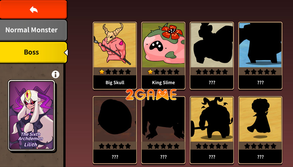 Danh sách Boss trong game nhập vai Boomerang RPG Danh sách Boss trong game nhập vai Boomerang RPG