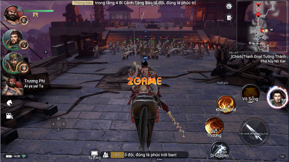 trai-nghiem-dinh-phong-2-tan-tam-quoc-3 Game nhập vai hành động chặt chém Đỉnh Phong 2 Tân Tam Quốc cho trải nghiệm không kém gì một siêu phẩm trai nghiem dinh phong 2 tan tam quoc 3