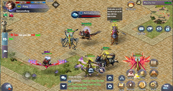 Huyền thoại game MMORPG Tam Giới Phân Tranh Mobile có thực sự hoành tráng như game thủ kì vọng? trai nghiem tam gioi phan tranh mobile thumbjpg