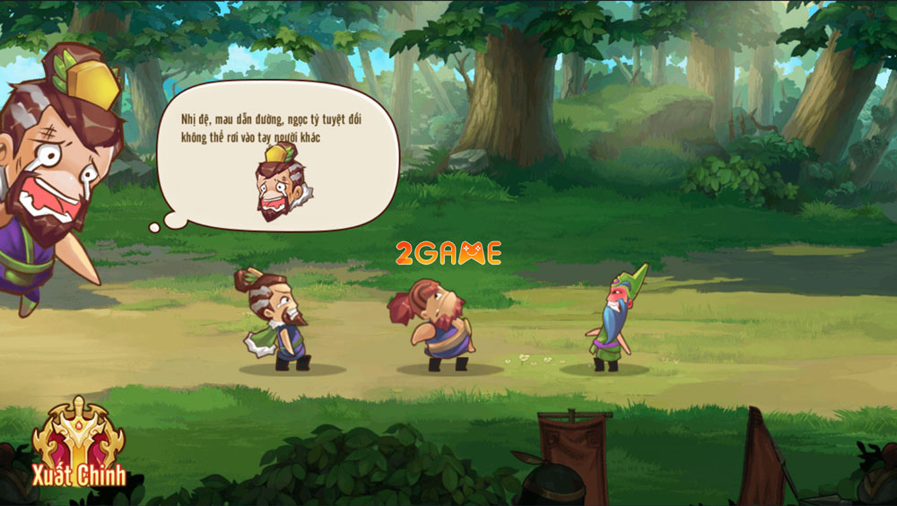 Biểu cảm hài hước của nhân vật trong Thiên Long 3Q