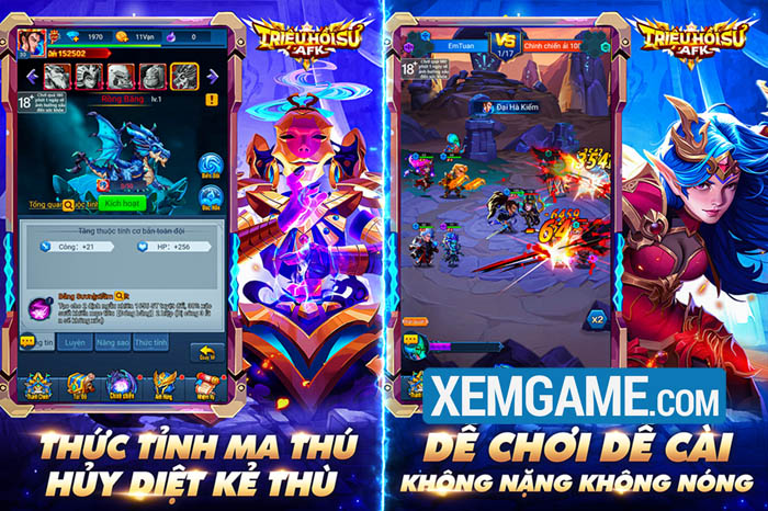 Triệu Hồi Sư AFK sẽ được nhà phát hành SohaGame ra mắt trong thời gian tới trieuhoisuafk 5