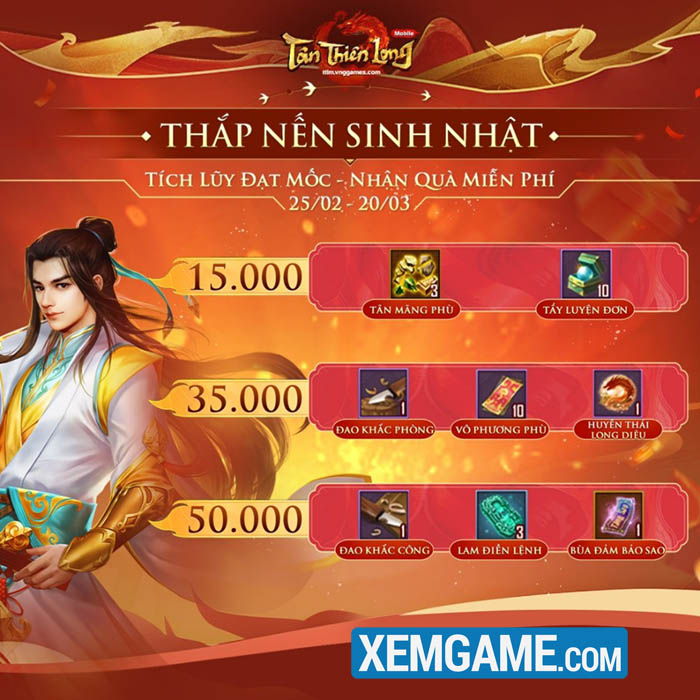 Game thủ Tân Thiên Long Mobile VNG thi nhau nhận “táo khuyết” tại siêu sự kiện Tứ Niên Thiên Long tu nien thien long tan thien long mobile vng 2