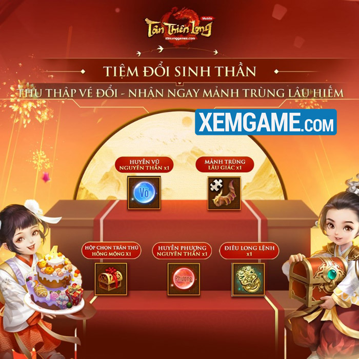 Game thủ Tân Thiên Long Mobile VNG thi nhau nhận “táo khuyết” tại siêu sự kiện Tứ Niên Thiên Long tu nien thien long tan thien long mobile vng 3