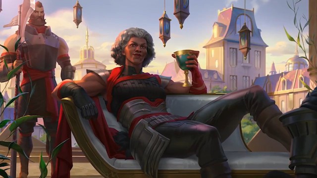 Ambessa sẽ là vị tướng đầu tiên góp mặt trong Summoner's Rift nhưng đã ra mắt từ một bộ phim trước đó Ambessa sẽ là vị tướng đầu tiên góp mặt trong Summoner's Rift nhưng đã ra mắt từ một bộ phim trước đó