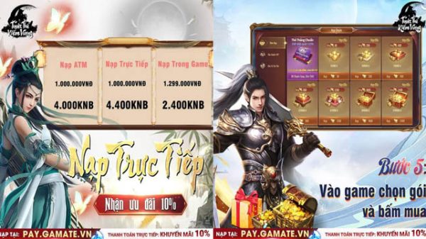 Những gói nạp giá siêu hời mà tân thủ Tuyệt Thế Kiếm Vương phải biết tuyet the kiem vuong 21 7 thumbjpg