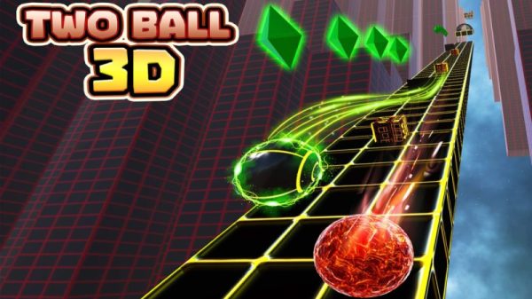 Two Ball 3D: Quả bóng đam mê tốc độ two ball 3dpng