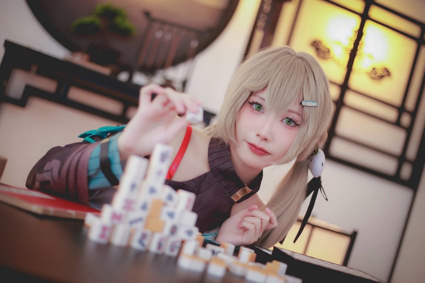 txrzydw Chiêm ngưỡng bộ ảnh Cosplay Qingque trong Honkai: Star Rail được thực hiện bởi Best Pensupak