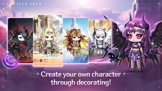 Lucifer Idle - Game chặt chém Hack and slash đã tay trên Google Play Store và Apple Store ubl8slj