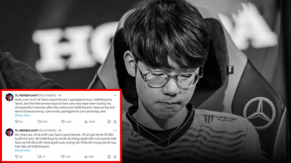 LMHT: Umti chính thức lên tiếng xin lỗi Levi umti chinh thuc xin loi thumbjpg