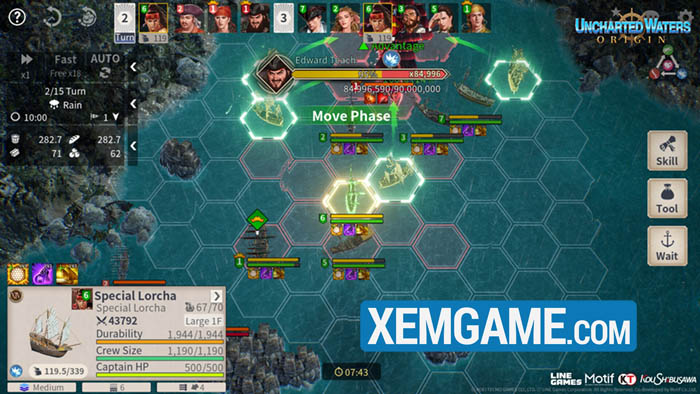 Uncharted Waters Origin – game phiêu lưu biển cả đầy thú vị chuẩn bị ra mắt uncharted waters origin gioi thieu game 3