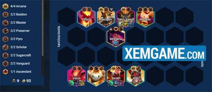 upovpa78-dtcl-14-22-doi-hinh-leo-rank-2 ĐTCL 14.22: Top đội hình bùng nổ phiên bản cuối cùng mùa 12 upovpa78 dtcl 14 22 doi hinh leo rank 2