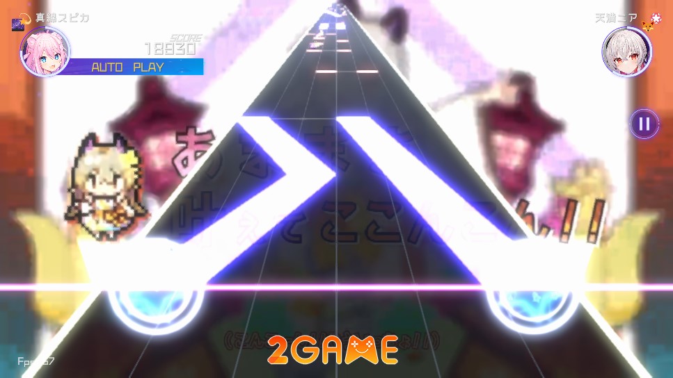 Vbeat – Game Rhythm với các bài hát độc quyền của Vtuber vbeat 1