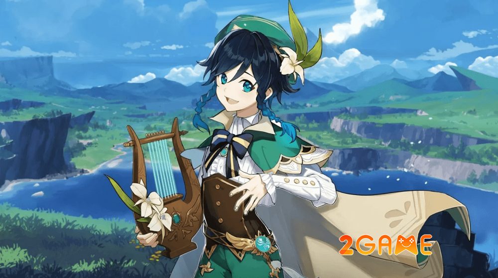 10 nhân vật Anemo xuất sắc nhất trong game Genshin Impact 2024 venti genshin impact nhanvatanemo