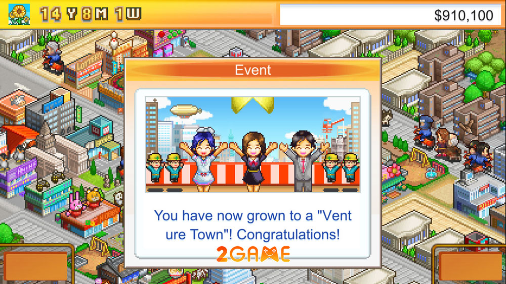 Giải trí cuối tuần cùng game mô phỏng xây dựng thành phố Venture Towns venture towns 3