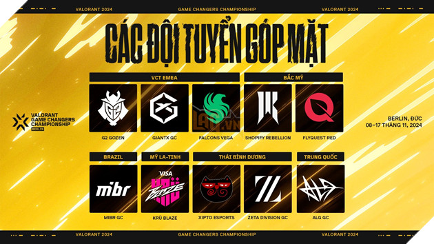 Thong Tin Can Biet Ve VALORANT Game Changers Championship 2024 Thông Tin Cần Biết Về VALORANT Game Changers Championship 2024