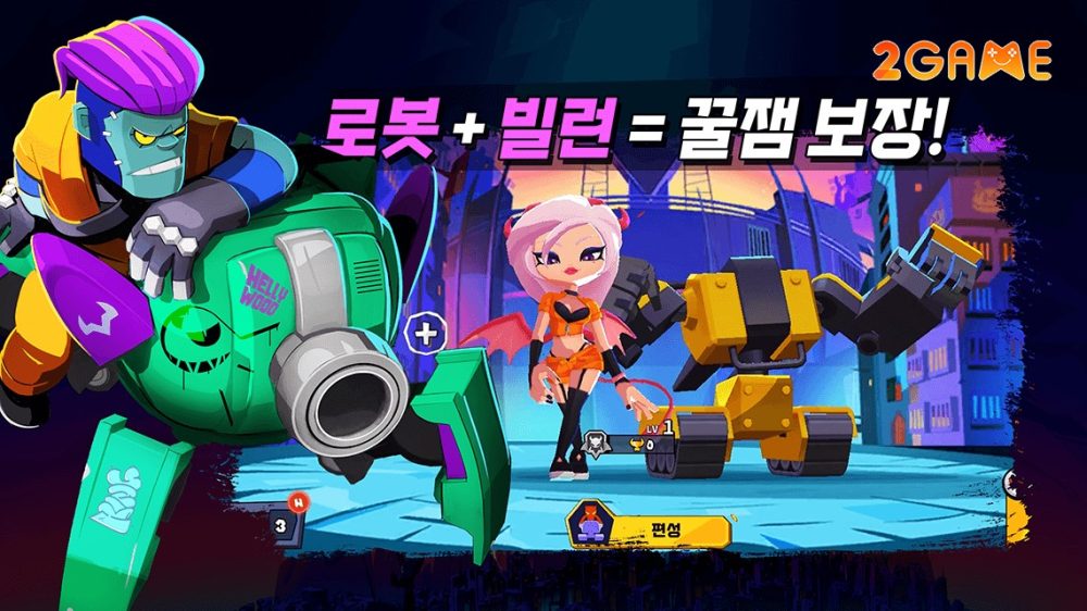 villains-robot-battle-royale-2 Tùy chọn robot trong game Villains: Robot Battle Royale