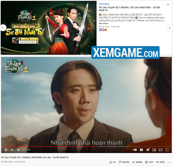 vltk1m-1-6 VLTK 1 Mobile tung phần kết cho mối quan hệ sư đồ của Trấn Thành đại hiệp và học trò Kaity Nguyễn vltk1m 1 6