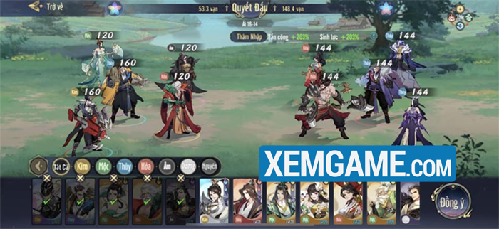 vo-lam-nhan-hiep-17-1-7 Võ Lâm Nhàn Hiệp VNG – đề tài Võ Lâm trong lớp vỏ đấu tướng chiến thuật mang đến sự mới lạ gì? vo lam nhan hiep 17 1 7