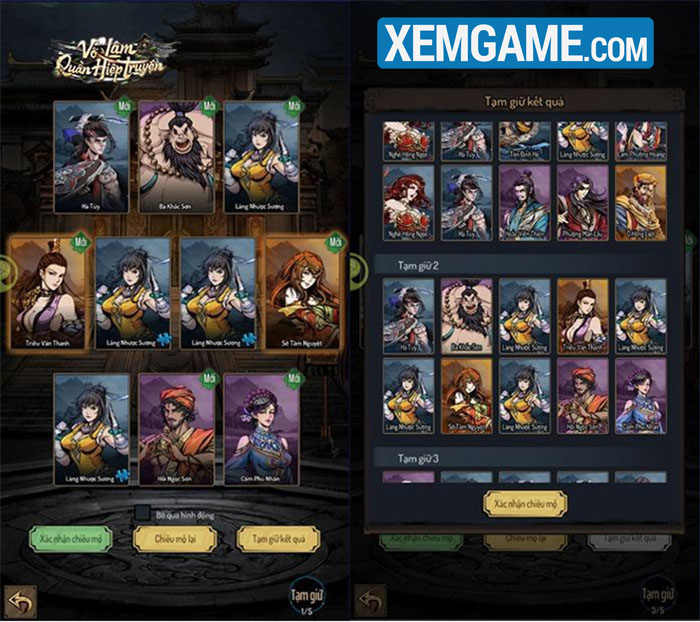 vo-lam-quan-hiep-truyen-mobile-28-3-5 Tặng tới 10 lần rút tướng vô hạn, Võ Lâm Quần Hiệp Truyện Mobile khiến người chơi điên đảo hẹn trước !!! vo lam quan hiep truyen mobile 28 3 5