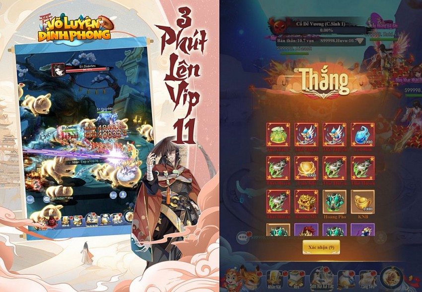 Võ Luyện Đỉnh Phong là game nhập vai tặng quà nhiều bậc nhất 2023 Võ Luyện Đỉnh Phong là game nhập vai tặng quà nhiều bậc nhất 2023