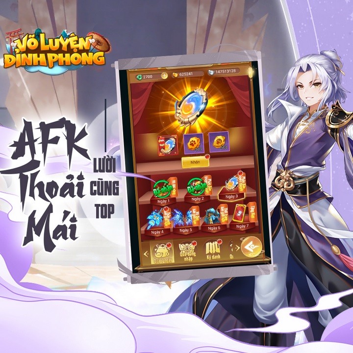 Võ Luyện Đỉnh Phong: Game nhập vai idle sắp sửa trình làng game thủ Việt