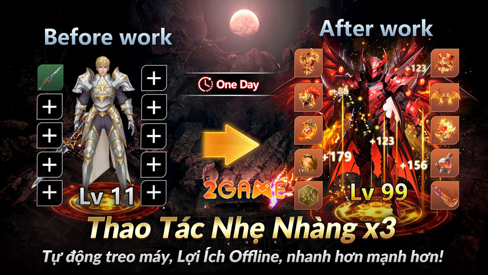 Thao tác trong game MMORPG Võ Thần Kỳ Tích