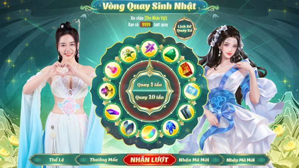 Tưng bừng chào đón Kiếm Thế Origin tròn 1 tuổi cùng sự kiện Vòng Quay Sinh Nhật vong quay kiem the origin sinh nhat 1 tuoi thumbjpg