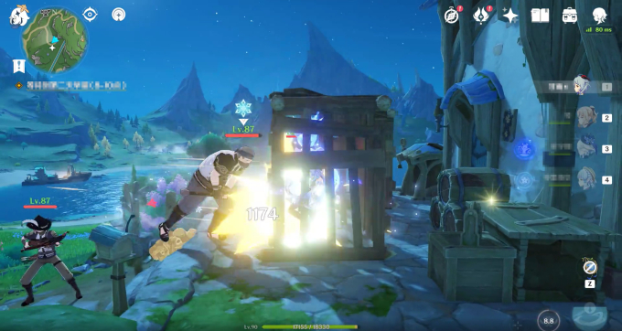 Genshin lại xuất hiện bug lạ, đột ngột “úp lồng” người chơi khi đang chiến đấu - Ảnh 2. Genshin lại xuất hiện bug lạ, đột ngột “úp lồng” người chơi khi đang chiến đấu - Ảnh 2.